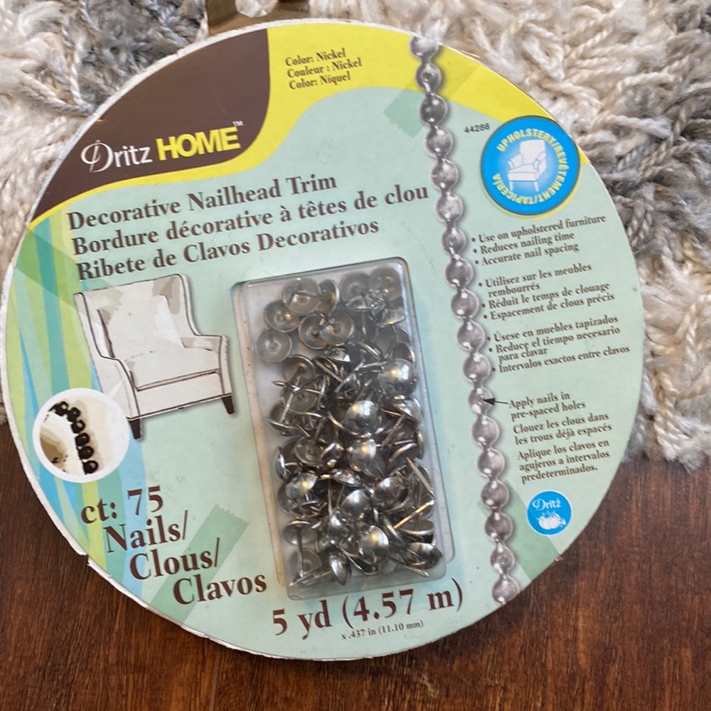 Decorative Nailhead Trim